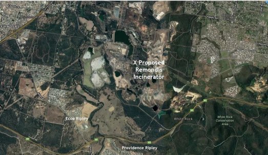 The planned Remondis waste-to-energy plant would sit beside the company’s existing landfill in an area where there are already 11 waste and composting businesses.