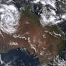 Tropical Cyclone Luana moves across WA’s north-west coast.