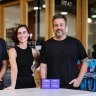 Luke McCartin, Claire Beard and Simon Gloftis of Bu Deli