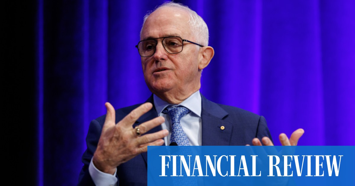 Turnbull warns cheap Chinese AI will win global tech race - AFR