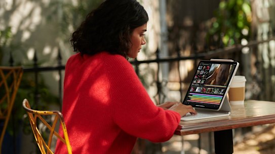 Apple’s M1 chip gives the iPad Pro similar power to the latest Macs.