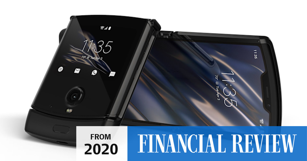 Fold the phone: it's the next big thing