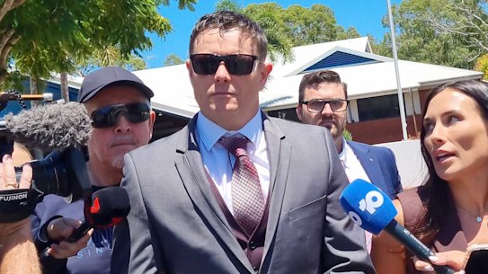 Nathan McKeown leaves Cleveland Magistrates Court.