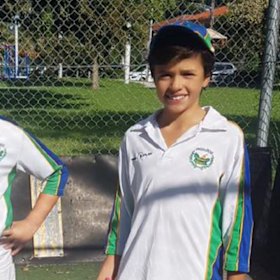 Sam Konstas during his junior days at Kingsgrove.