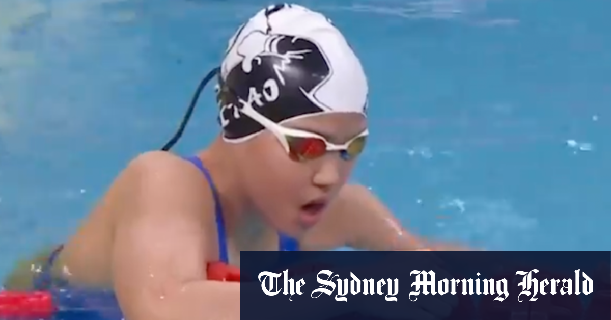 A Chinese swimmer born in 2012 is ready to break an 89-year-old record