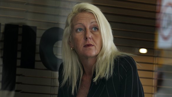 Barrister Nicola Gobbo - the secret police informer 3838. This photo was taken in April 2008, the morning after her car was torched.