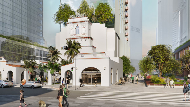 An artist's impression of what the proposed Roxy Theatre redevelopment could look like. 