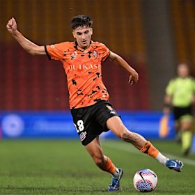 Shae Cahill - son of legend Tim - made his debut for the Roar.
