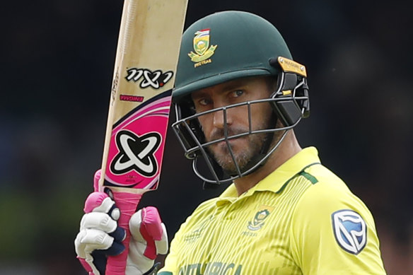 Faf du Plessis returns for South Africa in the series against Australia.