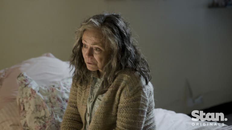 Jacki Weaver as Gwen Reed in <i>Bloom</i>, coming from Stan in January.