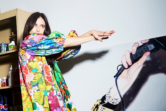 Anna Plunkett began her love for upcycling garments as a child.