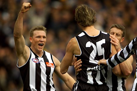 Collingwood captain Nathan Buckley.