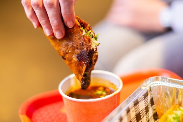 Dingo Ate My Taco is bringing its signature birria tacos to the former Range Brewing site in Abbotsford.
