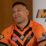 ‘No regrets in life’: Folau signs with Clive Palmer-backed rugby league team