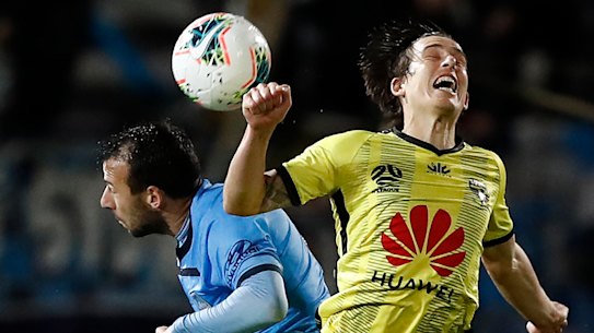 Sydney FC versus Wellington Phoenix.