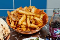 Olympic Meats’ fabulous chips.