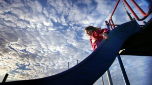 Children with regular access to fixed play equipment at home or in a nearby park have much higher rates of physical exercise.
