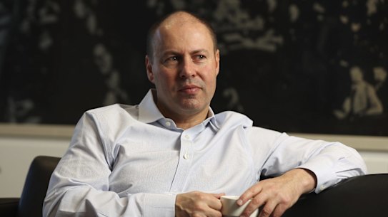 Treasurer Josh Frydenberg in 2021.