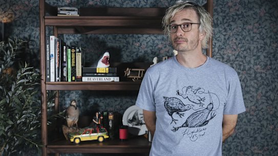 Podcaster and filmmaker David Farrier.