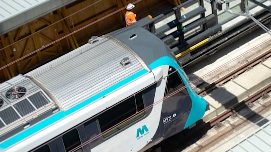 Metro trains will offload and board passengers at Chatswood station every four minutes.