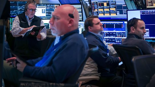 Wall Street’s benchmark index is in correction territory.