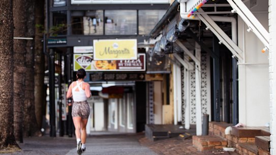 Byron Bay is partway through a seven-day lockdown as a result of the man’s travel.