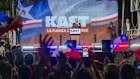 Jose Antonio Kast, presidential candidate for the Republican Party, during an election night rally in Santiago. 