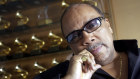 Legendary musician Quincy Jones among his many Grammy awards.