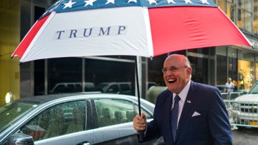Giuliani is a longtime ally of President Donald Trump.