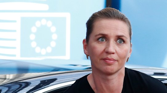 Danish Prime Minister Mette Frederiksen.
