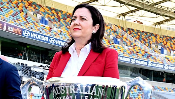 Premier Annastacia Palaszczuk said providing a home for the 2032 Olympic Games could be the Gabba’s “crowning glory”.