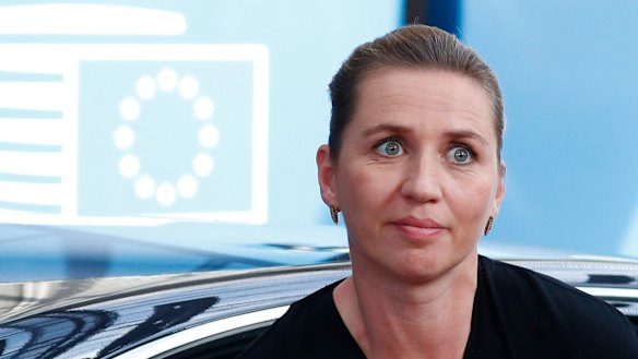 Danish Prime Minister Mette Frederiksen.