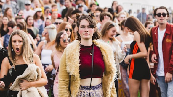 Crowds at Canberra’s Groovin the Moo last year.