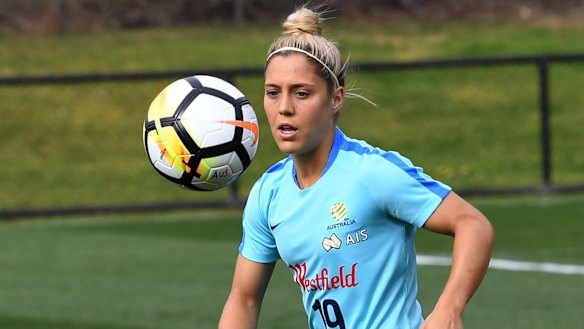 Midfielder Katrina Gorry will be important for Brisbane Roar. 