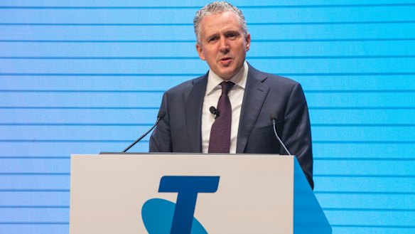 Telstra CEO Andry Penn.