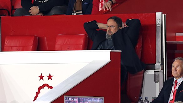 Nottingham Forest owner Evangelos Marinakis.