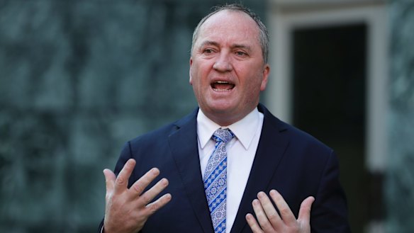 Nationals MP Barnaby Joyce.