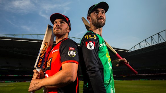 Aaron Finch and Glenn Maxwell.