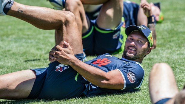 It's official: Canberra Raiders winger Jordan Rapana is a fast healer.