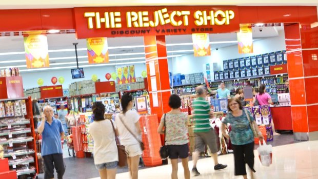 The Reject Shop's sales for the last three weeks have jumped a massive 15 per cent due to the coronavirus.
