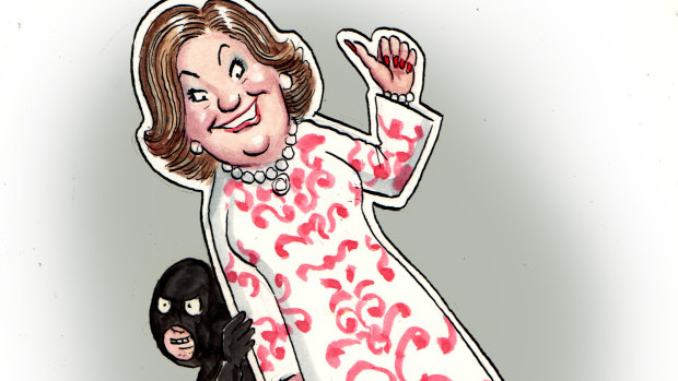 Rinehart versus the robbers: Gina takes on the crypto scammers