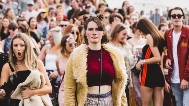 Crowds at Canberra’s Groovin the Moo last year.