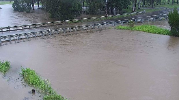 Flooding in the Lockyer Valley.
