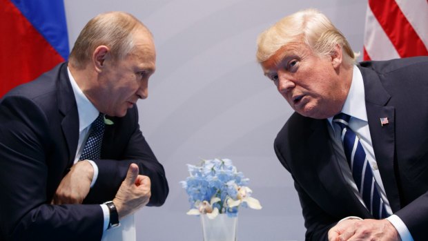 US President Donald Trump and Russian President Vladimir Putin are expected to meet in Paris this weekend.