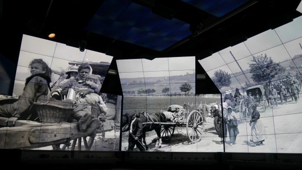 A multimedia temple? The Sir John Monash Centre, set on the grounds of the Villers-Bretonneux Military Cemetery.