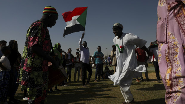 People last month celebrated the first anniversary of mass protests that led to the ousting of former president and longtime autocrat Omar al-Bashir in Khartoum.