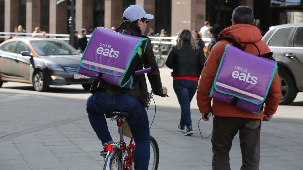 Food delivery services like Uber Eats can take a cut from small business's orders of up to one third. 