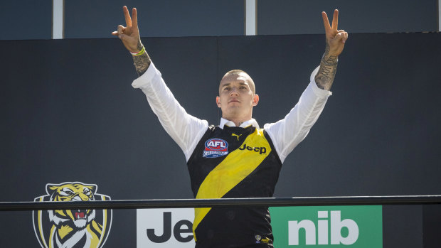 Two premierships, two Norm Smith Medals: Dustin Martin.