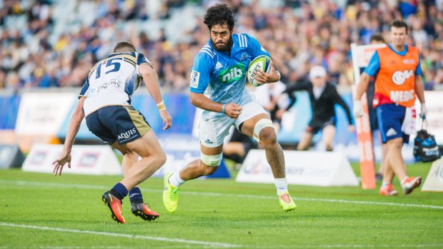 Time to shine consistently: Powerhouse Blues back-rower Akira Ioane is another with plenty to prove this season.