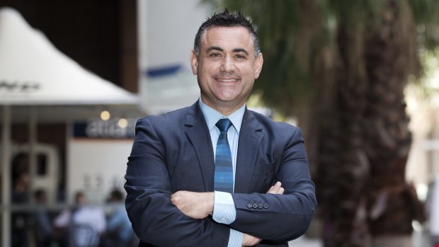Deputy Premier John Barilaro is looking for a third term in NSW parliament.
